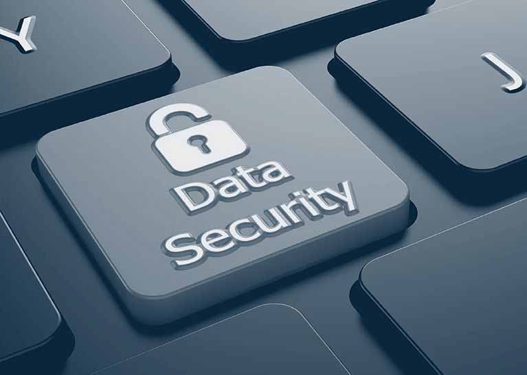 Data security- one of Three main features of a data management software